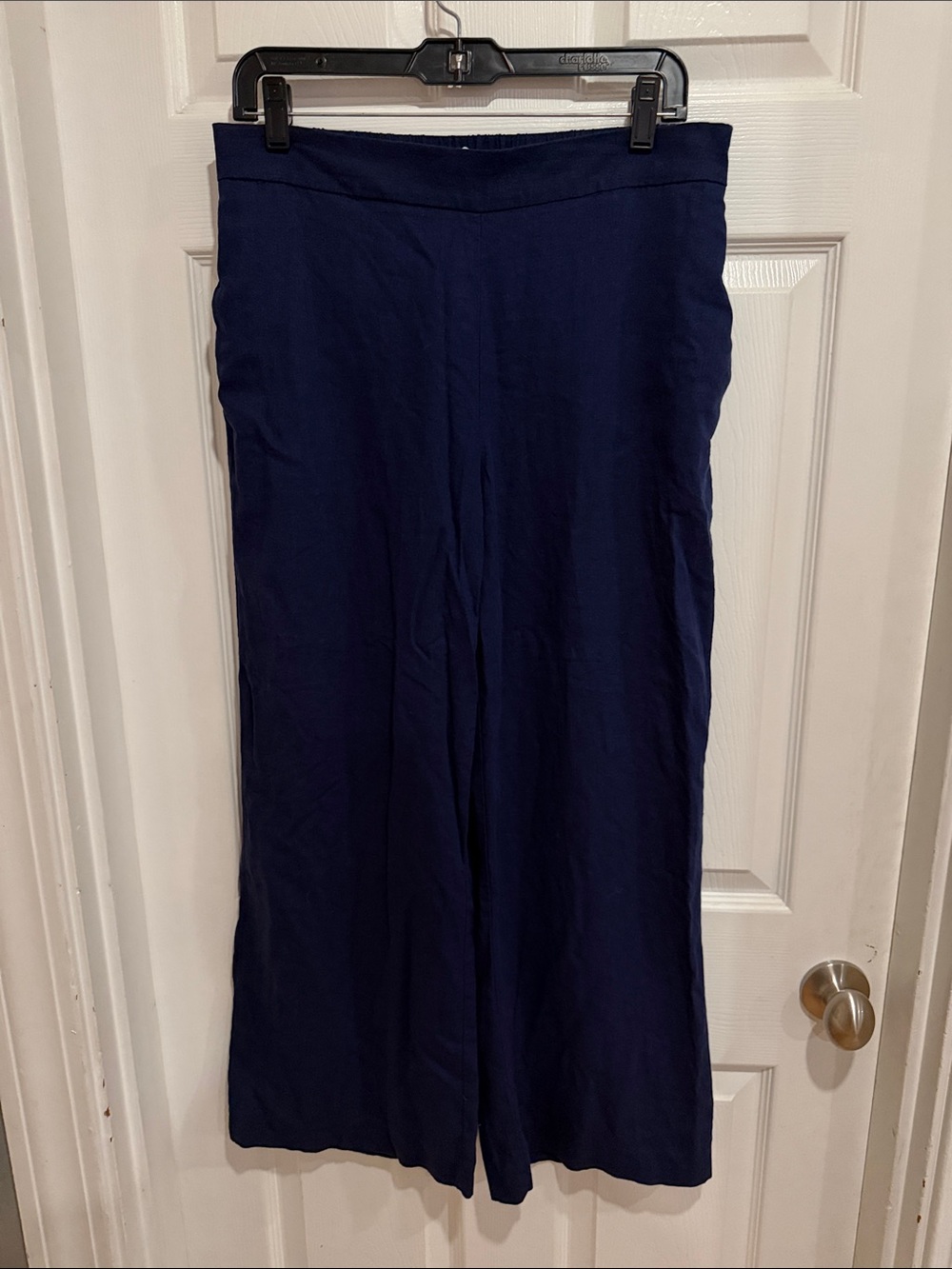 Nine West Navy Wide-Leg Pants